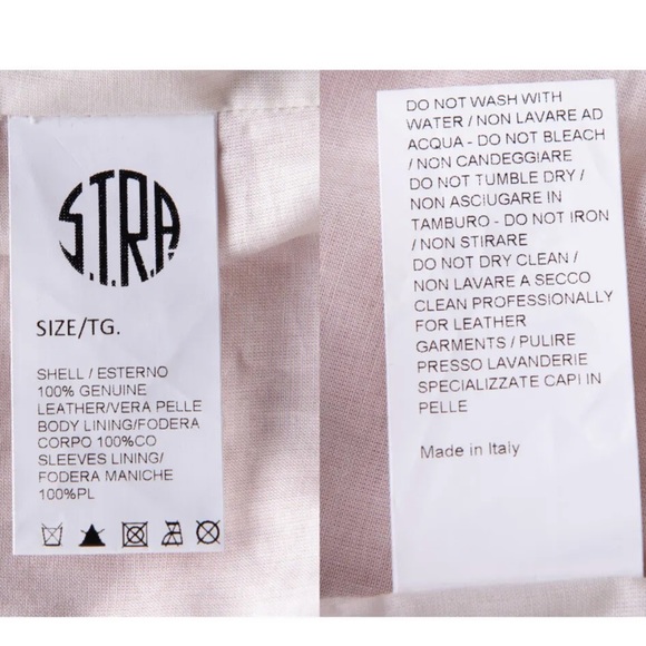 S.T.R.A. Suede and Leather Lightweight Bomber Jacket in Rose Pink - Med - Picture 5 of 12